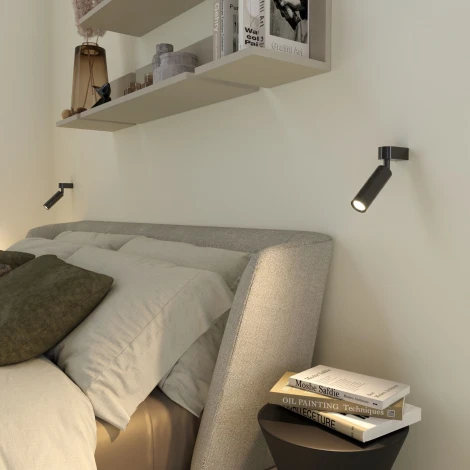 Спот Eurosvet Pitch 20143/1 LED черный жемчуг (220V)