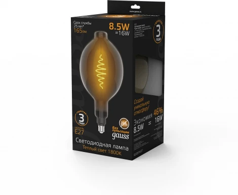 Лампочка светодиодная филаментная Gauss 152802005
