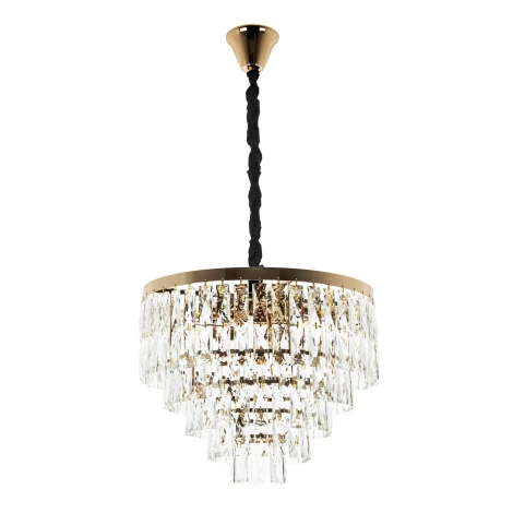 Подвесная люстра хрустальная Modelux MODELUX ML.844.9 GD