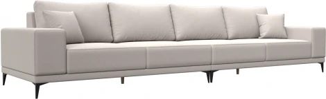 Диван прямой Льюес Лонг Лига Диванов (Замша) арт.126724