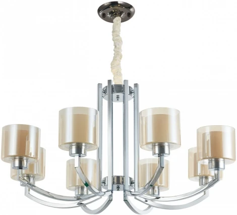 Подвесная люстра Arte Milano Neapolis-77207 277207/8 Ni (220V, на цепи)