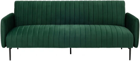 Диван прямой Stool Group Дрезден велюр зелёный УТ000035922