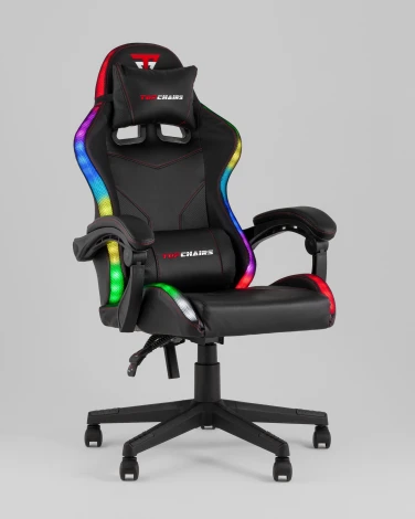 Кресло спортивное TopChairs Druid черный арт.УТ000039467