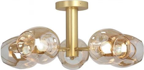 Потолочная люстра на штанге V3956-8/5PL Vitaluce (220V)