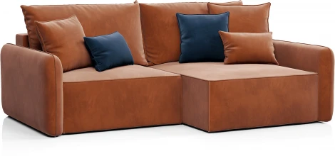 ПОРТЛЕНД Диван угловой терракотовый D1 furniture арт.AAA41670002