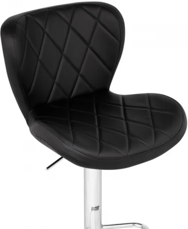 Барный стул Woodville Porch black / chrome 15507