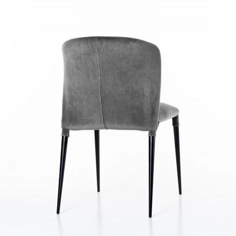 Стул Albert (Альберт), бархат серый 27 Top Concept 75047