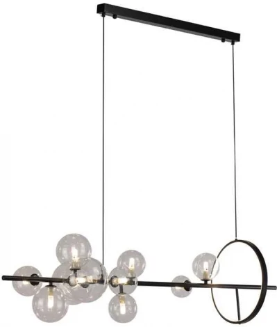 Подвесной светильник AM Group AM383 SP10 (220V, на тросе, шар, молекулы)
