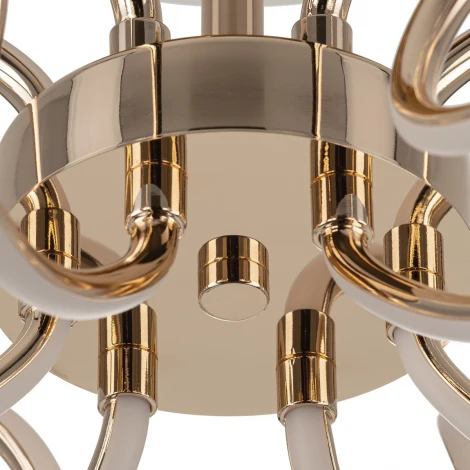 Потолочная люстра RGB на штанге Citilux Salma Smart CL224A162 (LED, 220V, голосовое управление, пульт управления, управление смартфоном, умный дом - Алиса, Маруся, Экосистема Сбер)