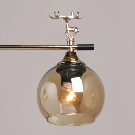 Потолочная люстра на штанге De City Альфа 324018902 (220V, шарики, животные)