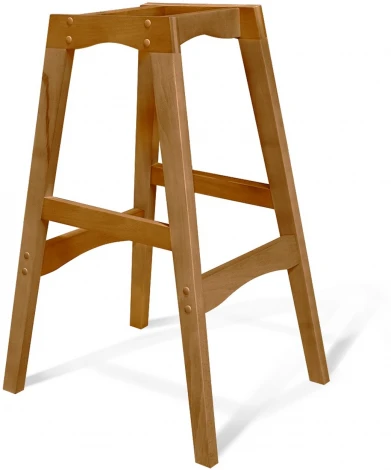 Стул барный Sheffilton SHT-ST19/S65 белый/светлый орех