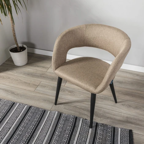 Стул R-Home Hugs beige/черный