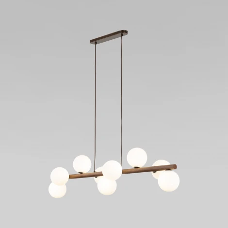Подвесной светильник TK Lighting Estera Wood 10273 (220V, на проводе, шарики)