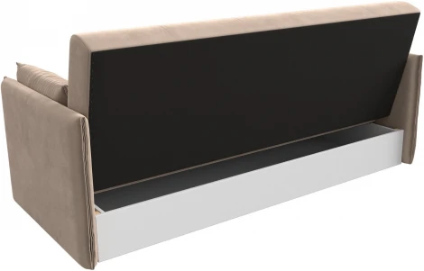 Диван-книжка Лига-018 (Бежевый/Велюр) Лига Диванов арт.117835