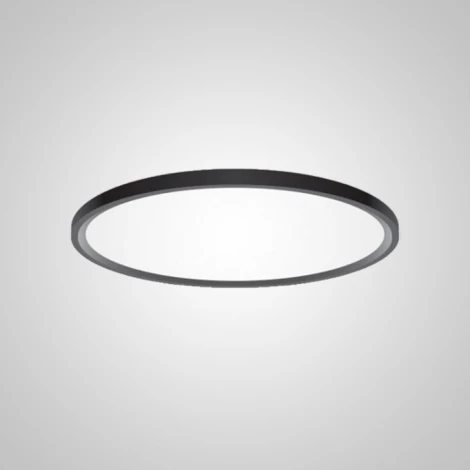 Потолочный светильник круглый Extraslim D50 Black Imperiumloft Extraslim001 (212740-26) (LED, 220V, круглые)