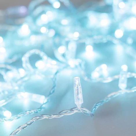 Светодиодная гирлянда ARD-STRING-CLASSIC-10000-CLEAR-100LED-FLASH Azure (230V, 7W) (IP65)