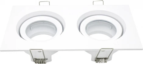 Встраиваемый светильник ST Luce ST255.528.02 Белый GU10 2*50W IP65 (220V)