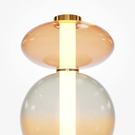 Торшер Maytoni Futuro MOD307FL-L40BS3K (LED, 220V, выключатель, шарики)