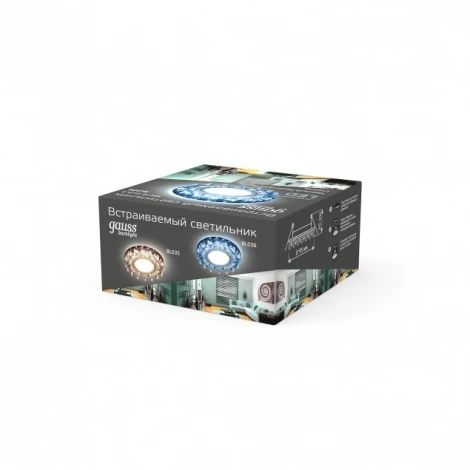 Встраиваемый точечный светильник Gauss Backlight BL036
