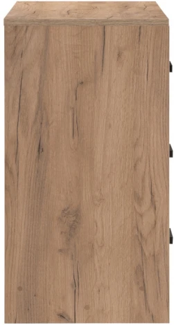 Комод Woodville Taika дуб золотой / камень темный 499622