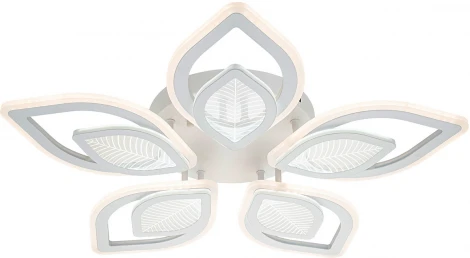 Потолочная люстра Escada Anise 10288/10 LED*130W White (ночной режим, 220V, пульт управления)