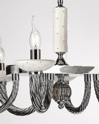 Подвесная люстра Lumien Hall Летисия P17076/8CR