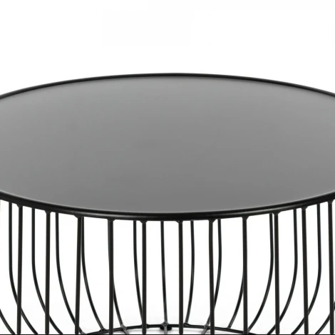 Кофейный столик Flat cage диаметр 65 Cosmo 326704