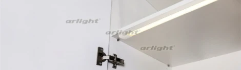 Настенно-потолочный линейный светильник BAR-2411-1000A-12W 12V (Закрытый) Arlight BAR-241 024008