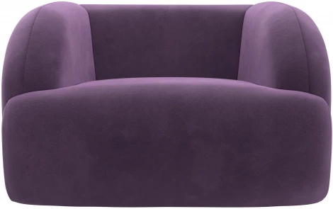 Кресло Лига-041 (Сиреневый/Микровельвет) Лига Диванов арт.121939