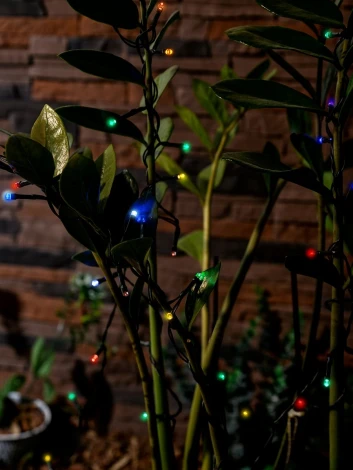 Грунтовый светильник на солнечной батарее Uniel USL-S-132/PT1515 MULTICOLOR CURTAIN (LED, IP44)