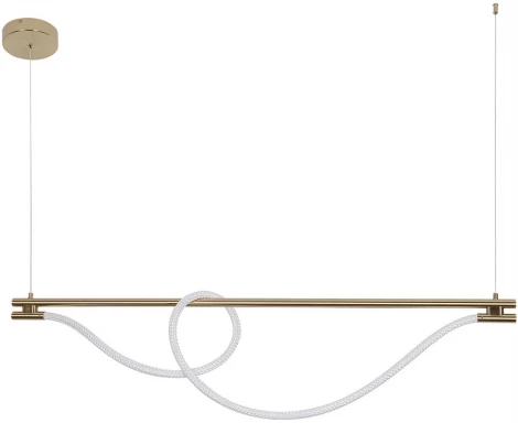 Подвесной светильник с гибким неоном Kink Light Салли 08062K-120,20 (LED, 220V, на тросе)