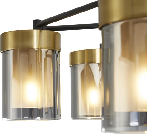 Потолочная люстра на штанге Freya Lora FR5432PL-06BBS (220V)