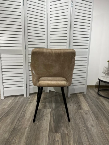 Стул M-City ALLY VBP-210 античный бежевый/ черный каркас