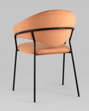 Стул Stool Group Алексис велюр оранжевый УТ000035130