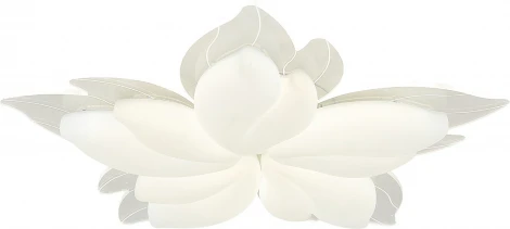 Потолочная люстра светодиодная Natali Kovaltseva Effect LED LAMPS 81118 с пультом ДУ, моб. приложением 160W, белый, LED