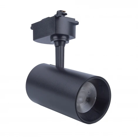 Трековый светильник однофазный светодиодный Volpe ULB-Q230 18W/4000К BLACK 220V 18W 4000К