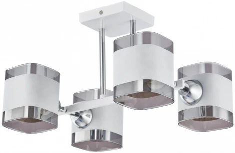 Потолочная люстра на штанге Arte Milano AMALFI 329809/4 WH+CR (220V)