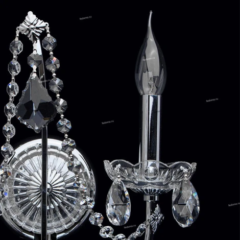 Бра MW-Light Каролина 367023202 (220V, подвески, подсвечник, свеча)