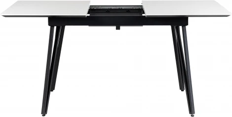 Стол R-Home Диего раздвижной 140-180 Светлый мрамор/Бабочка