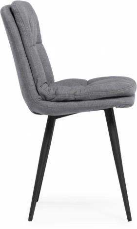 Стул на металлокаркасе Notta Майк темно-серый / черный арт.612664