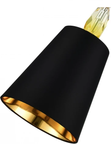 Подвесной светильник ST Luce Lingotti SL1759.303.01 Латунь/Черный E27 1*40W (220V, на проводе)