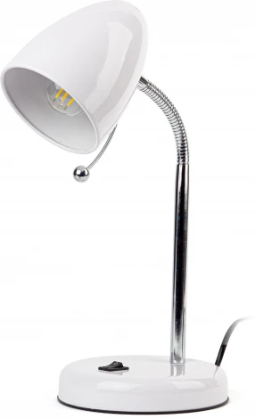 Офисная настольная лампа ЭРА N-116-Е27-40W-W (220V, выключатель)