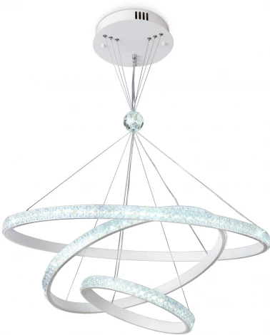 Подвесной светильник Ambrella Acrylica FA6157 (регулировка яркости, LED, 220V, пульт управления, на тросе, кольцо)