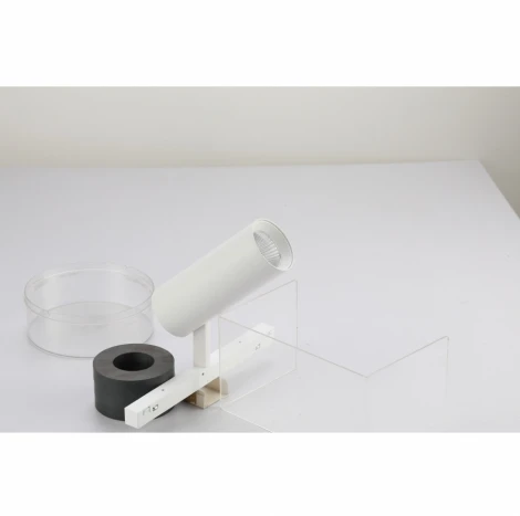 Трековый магнитный светильник 48V iLedex Vision48/22 SMART 4822-005-D34-8W-40DG-WH (регулировка яркости, управление смартфоном, умный дом - Алиса, круглые)