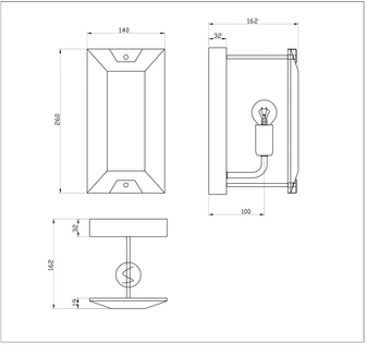 Бра Moderli Rizar V10472-1W