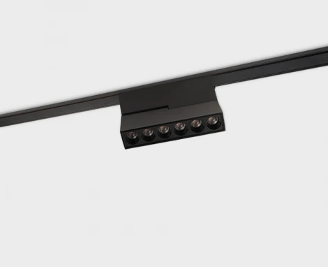 Трековый светильник Downlight магнитный 10W 48V Italline IT09-9014 black 3000K (LED)