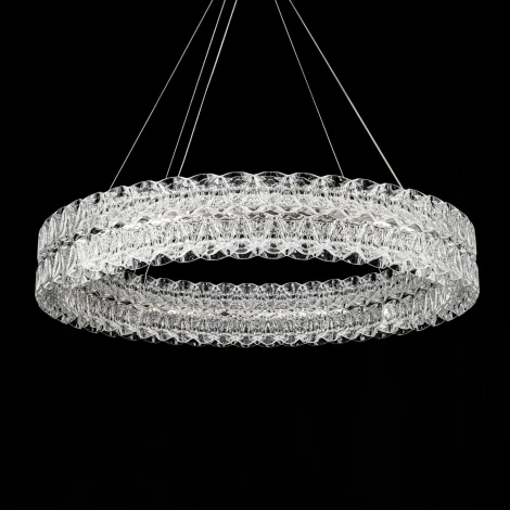 Подвесная люстра светодиодная с пультом с регулировкой цветовой температуры Modelux ML.8185.800 CR