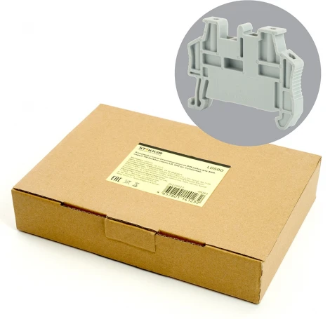 Концевой стопор на DIN рейку для ЗНИ Stekker 49263