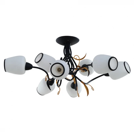 Потолочная люстра IDLamp 803 803/8PF-ASPG