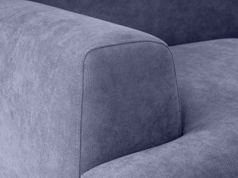 Диван Portofino 2-х местный ОГОГО (арт.604095), (Рогожка/Сиреневый)